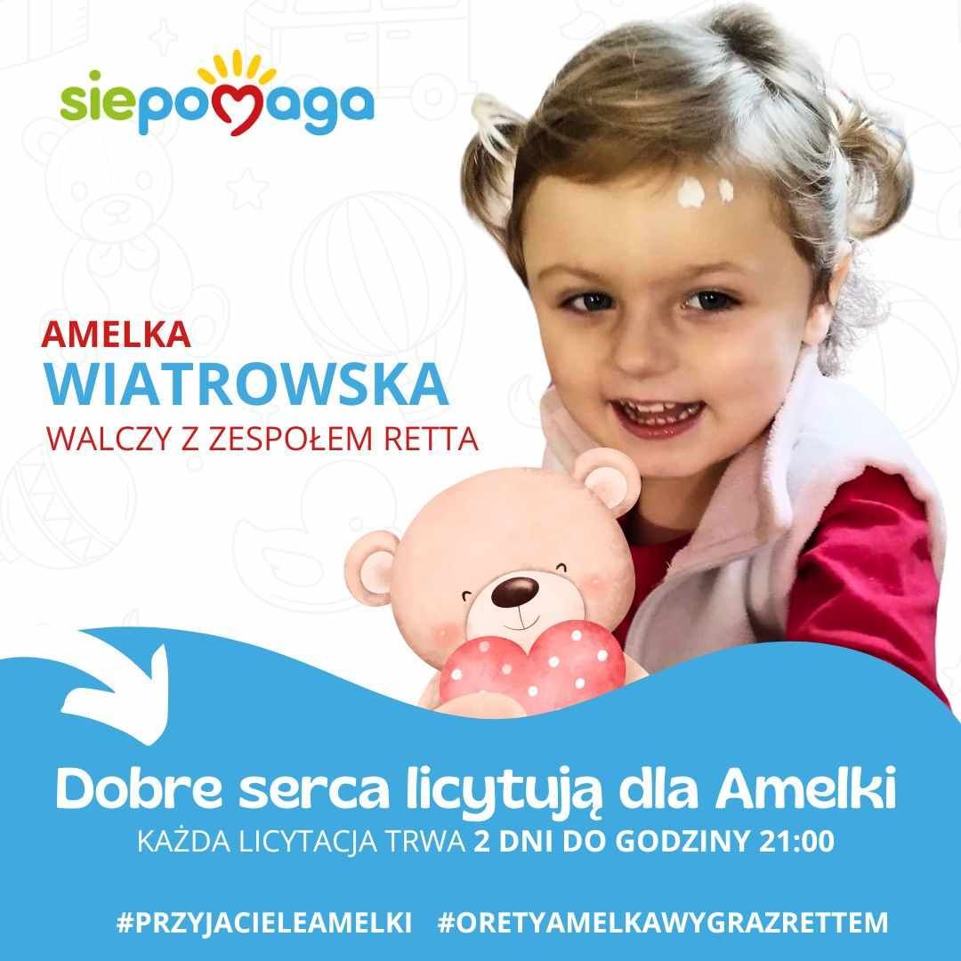 Lecimy z pomocą dla Amelki!